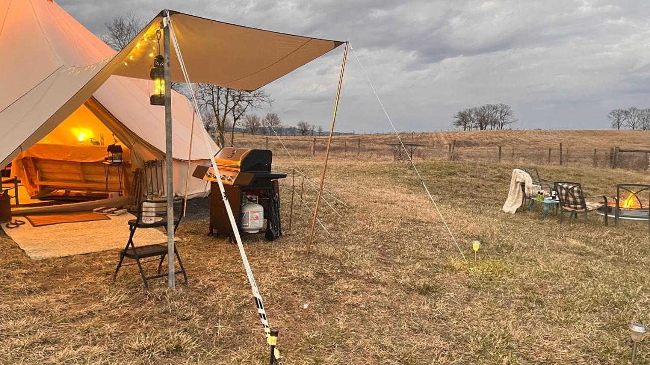 Shenandoah Valley Glamping - Amazing Views - Farm Edinburg Esterno foto