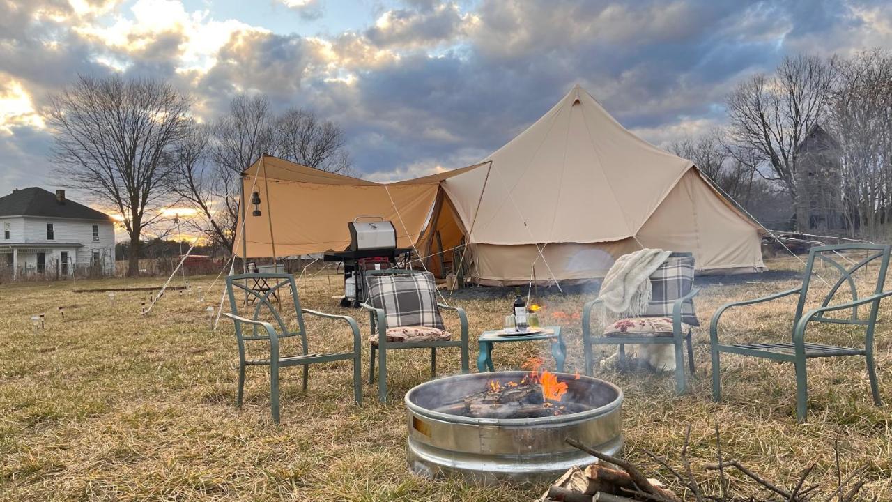 Shenandoah Valley Glamping - Amazing Views - Farm Edinburg Esterno foto